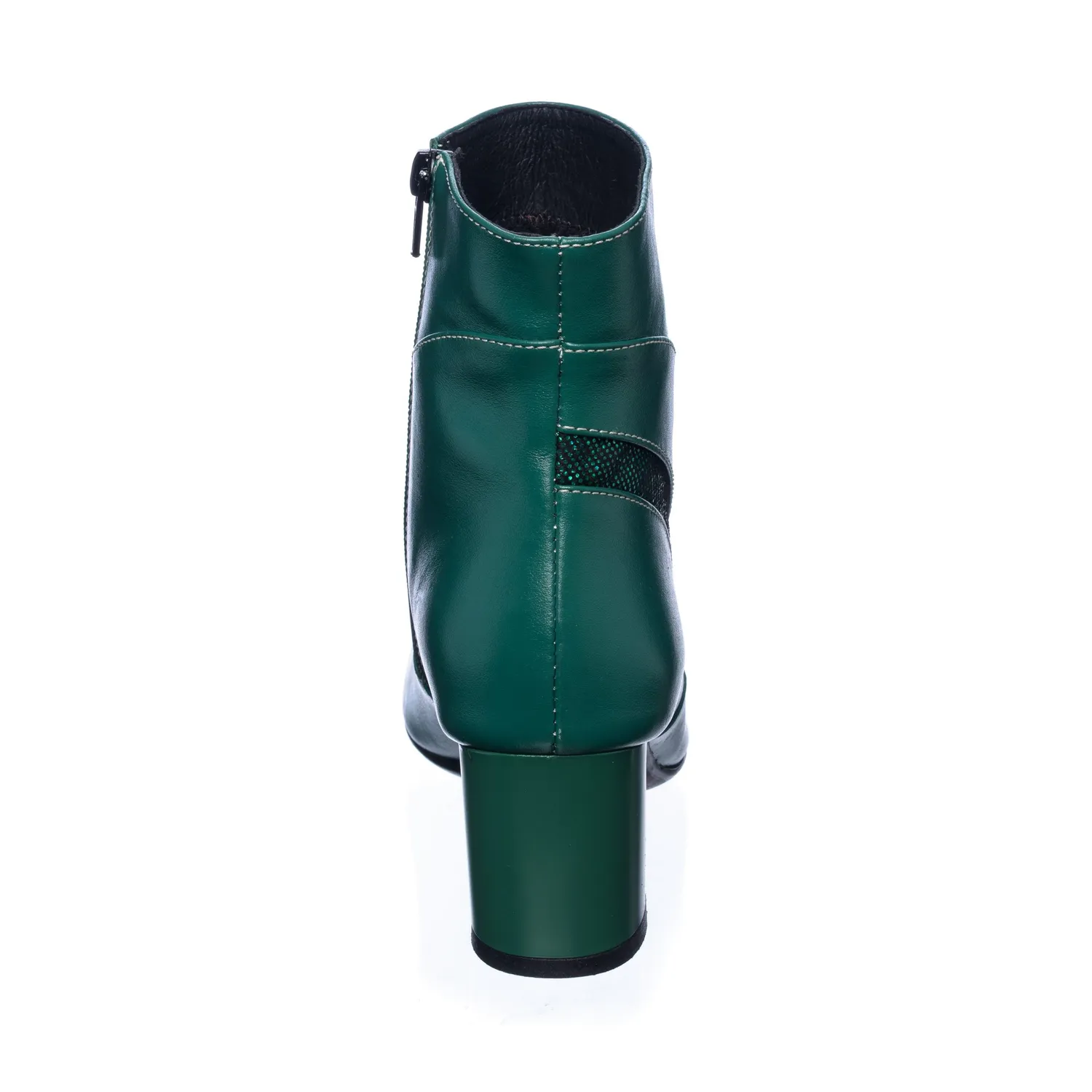 Catinca Shoes GX50 VSC ghete damă verde sclipici piele