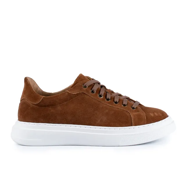 Lucas Shoes Sneaker 510 Chile sneakers maro velur piele