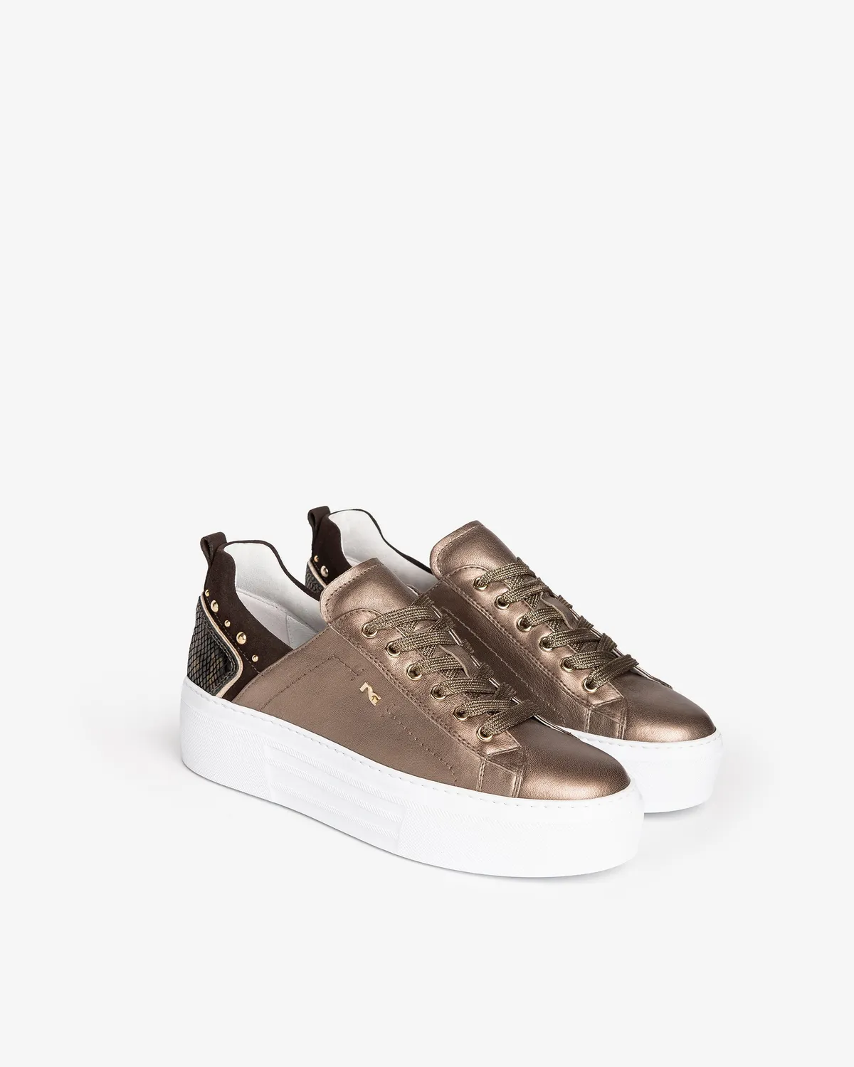 NeroGiardini sneakers dama piele cu brant DryGo