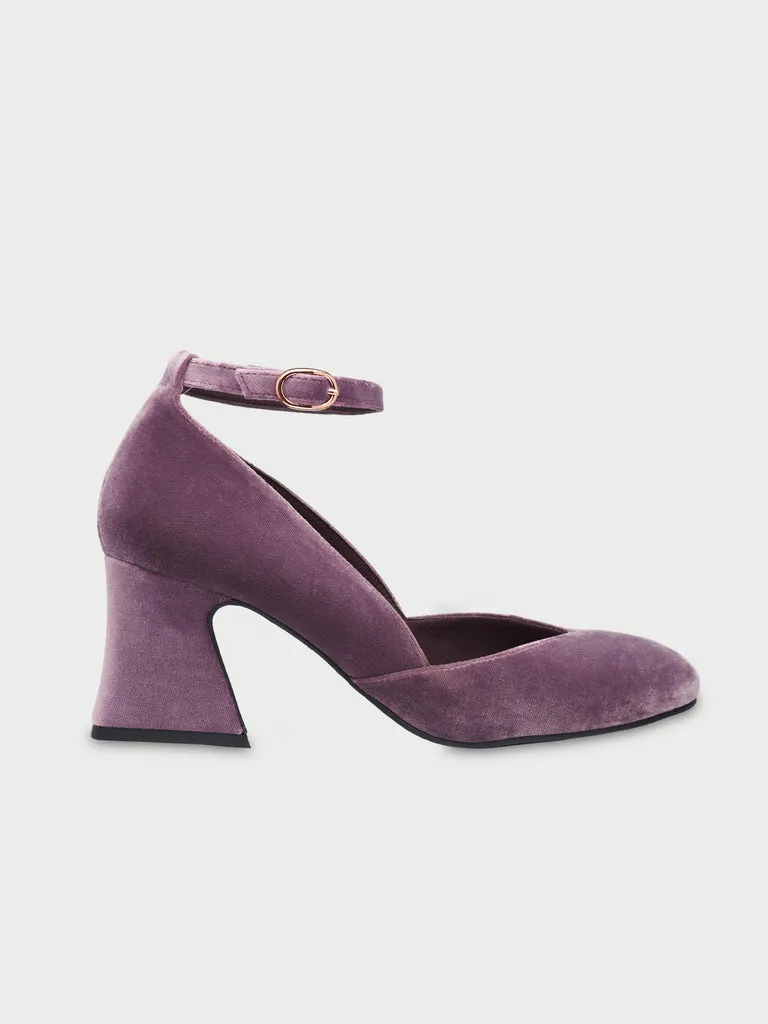 Flagelus The D'Orsey Pumps pantofi toc lila 6cm