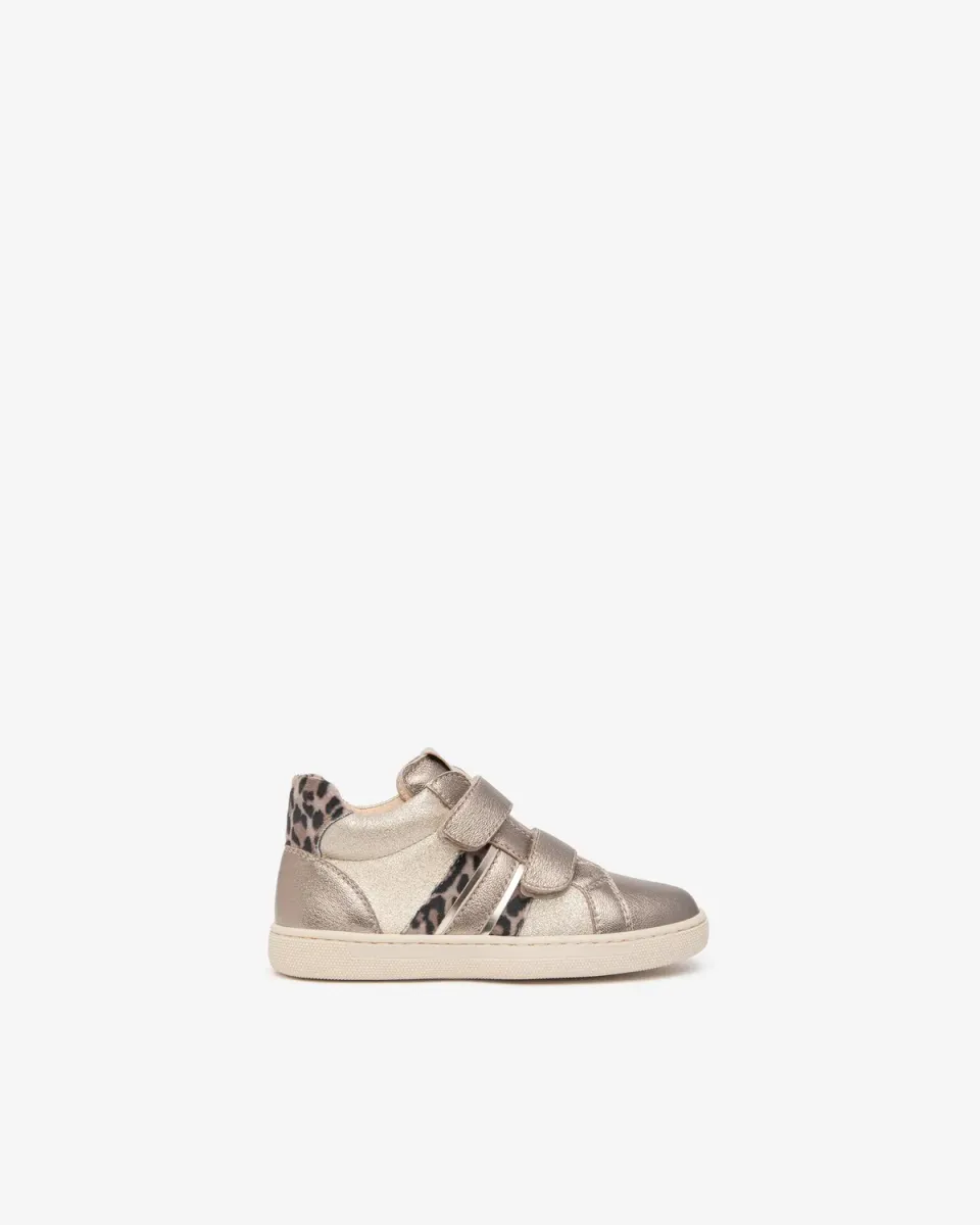 NeroGiardini sneakers fete mici piele velcro