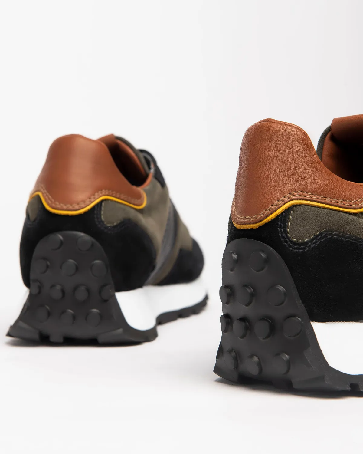 NeroGiardini sneakers barbati piele intoarsa sport