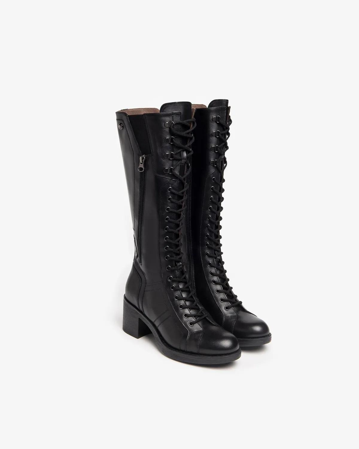 NeroGiardini bocanci dama piele combat 35-41