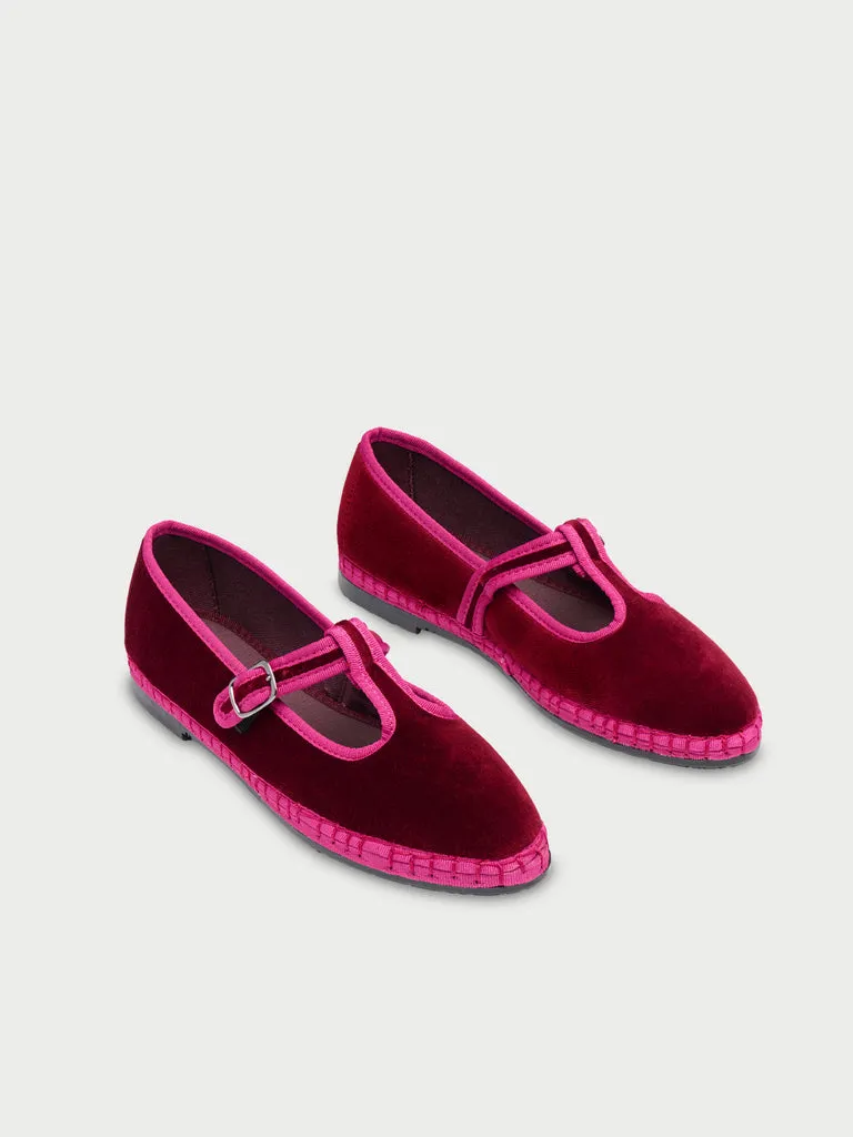 Flagelus Lewis Oxford Garnet pantofi visiniu