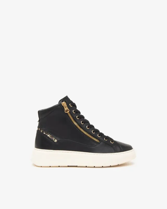 NeroGiardini sneakers dama high-top piele