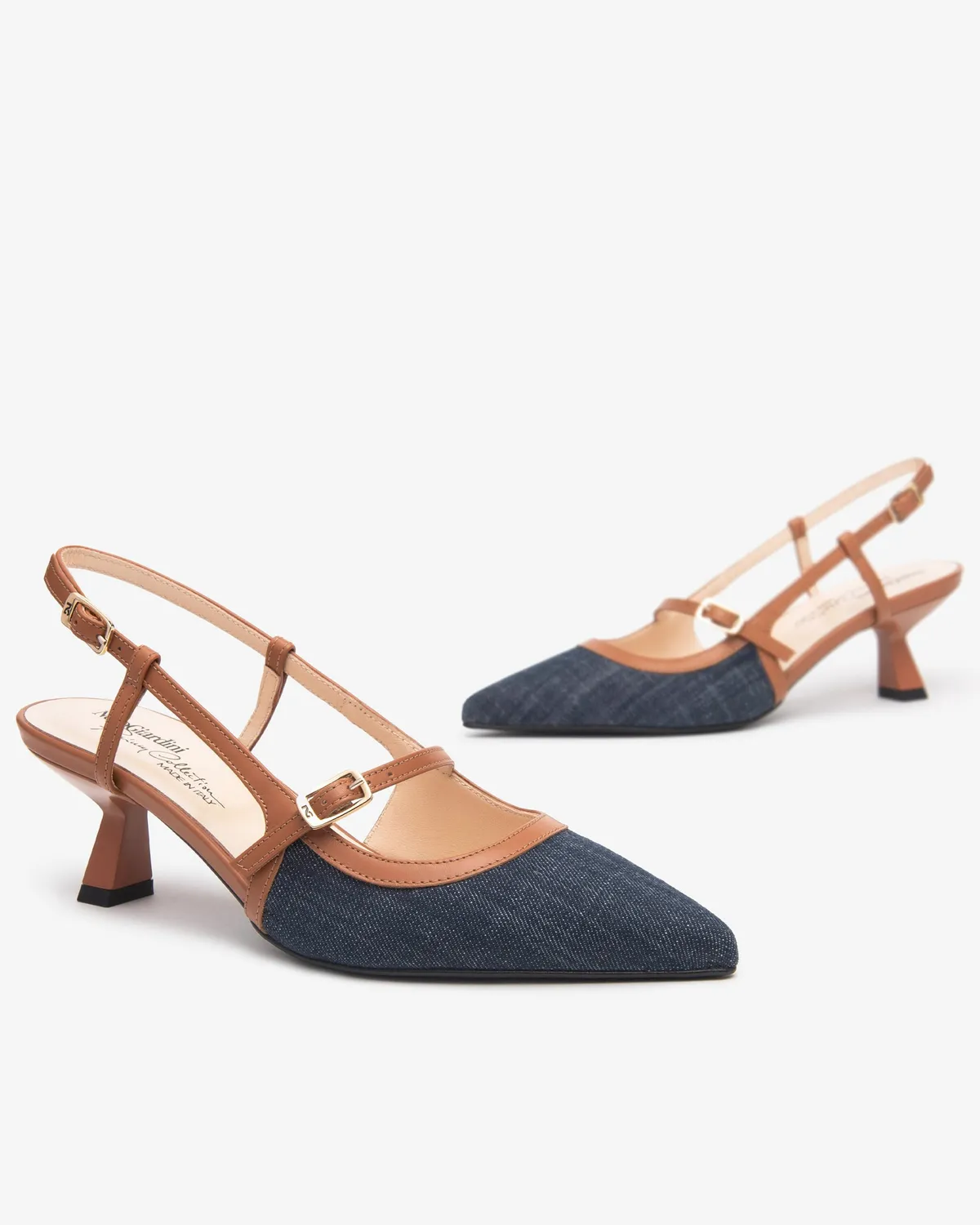 NeroGiardini pantofi slingback piele dama birou