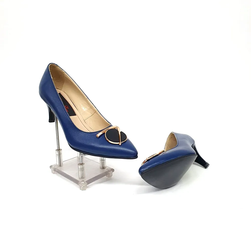Catinca Shoes A24 pantofi dama piele bleumarin