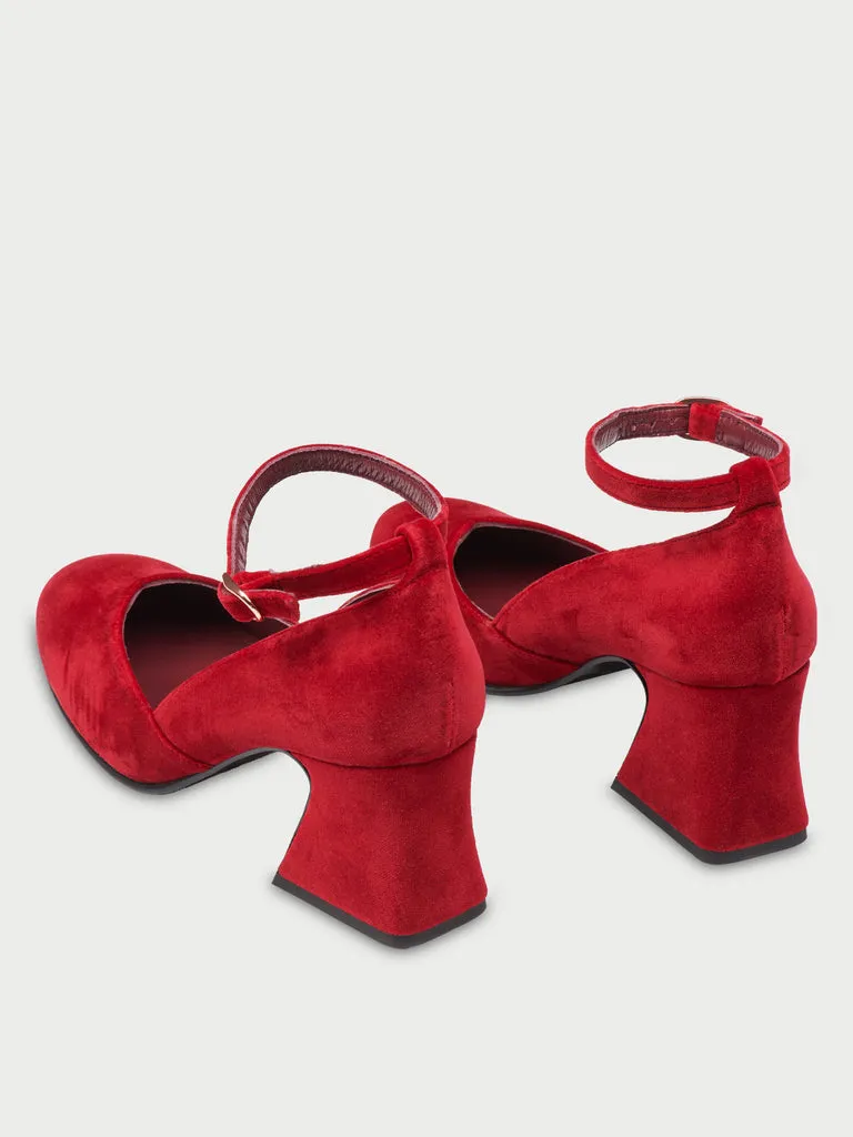 Flagelus DOrsey Pumps Red pantofi toc roșii