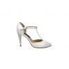 Catinca Shoes D13 AS sandale damă alb sidef toc subțire