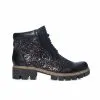 Catinca Shoes G28 NBGN bocanci dama negri glitter