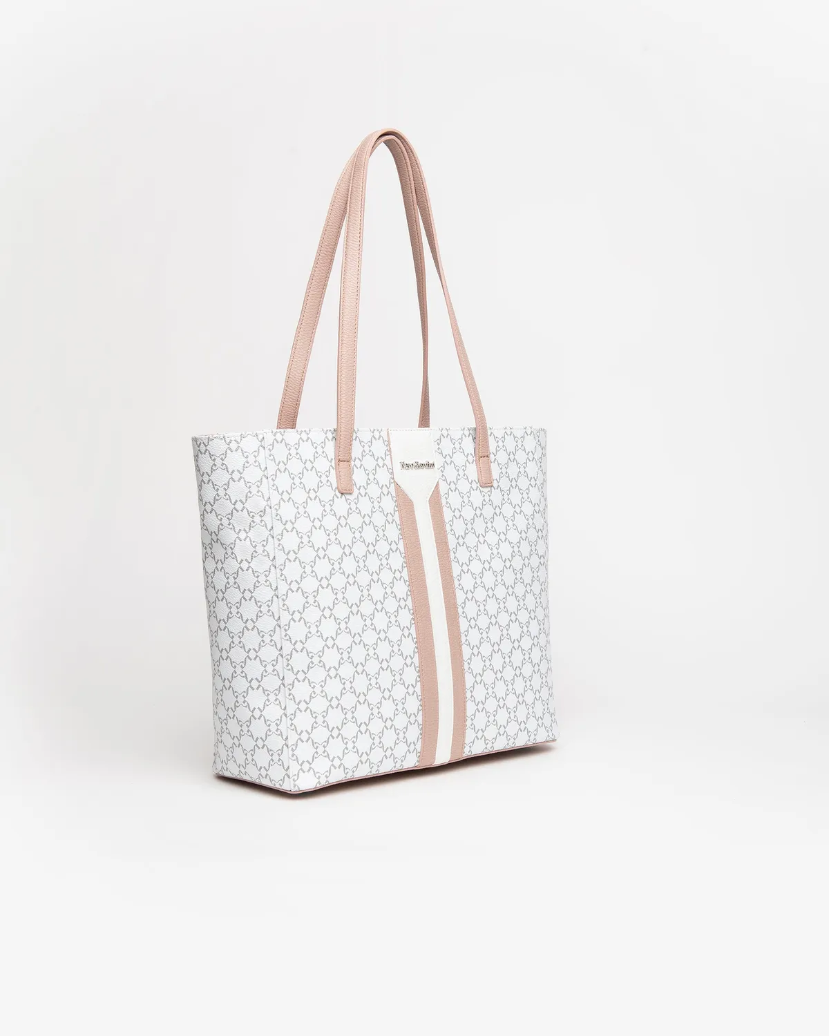 NeroGiardini shopper dama monograma cu fermoar