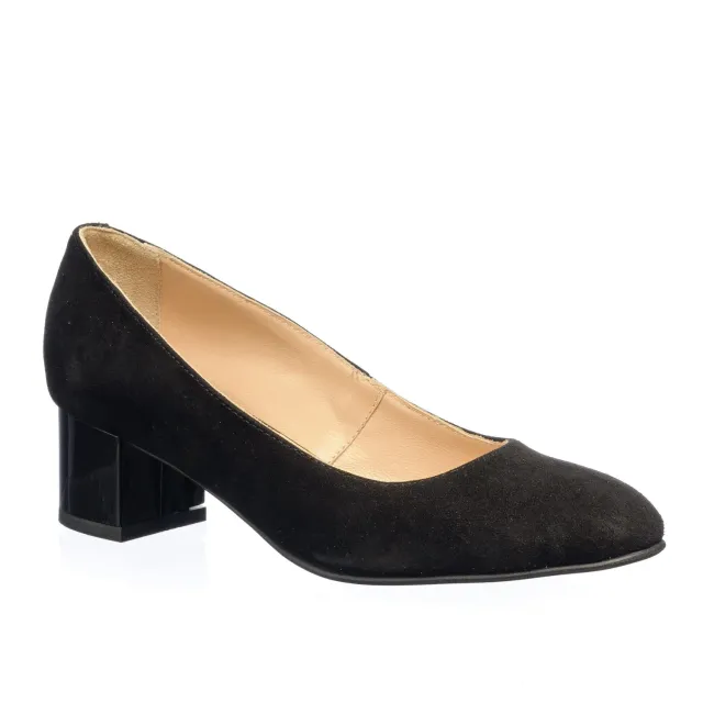 Catinca Shoes A6 NA pantofi antilopa negri