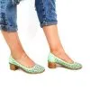 Catinca Shoes T15 VN pantofi dama piele naturala vernil perforati