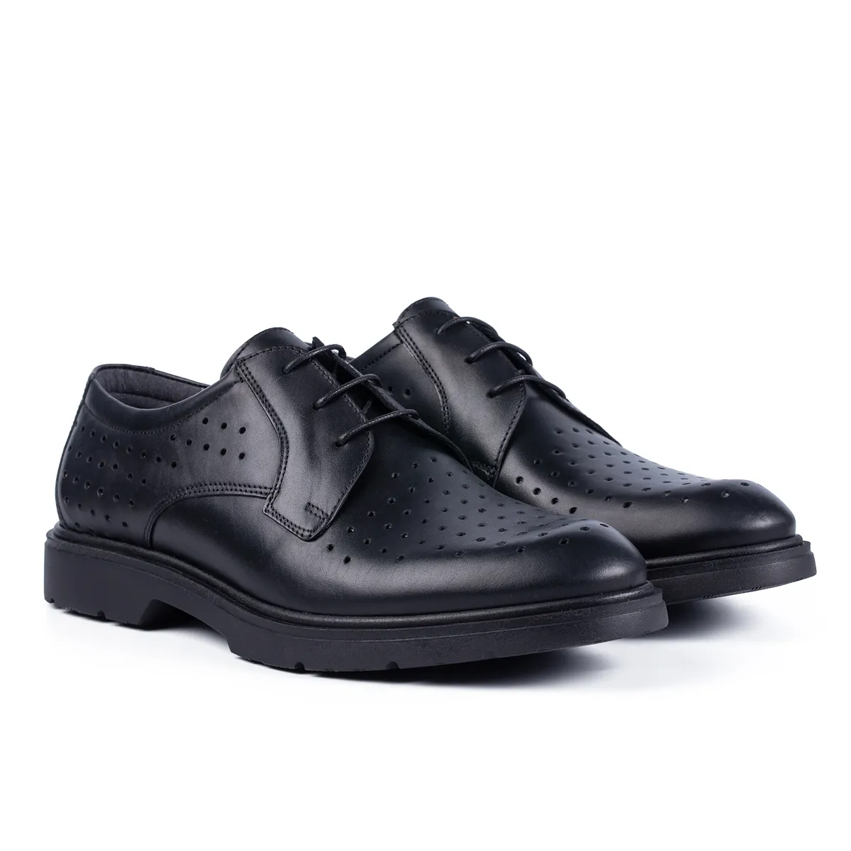 Lucas Shoes 111 Politie pantofi barbati piele naturala