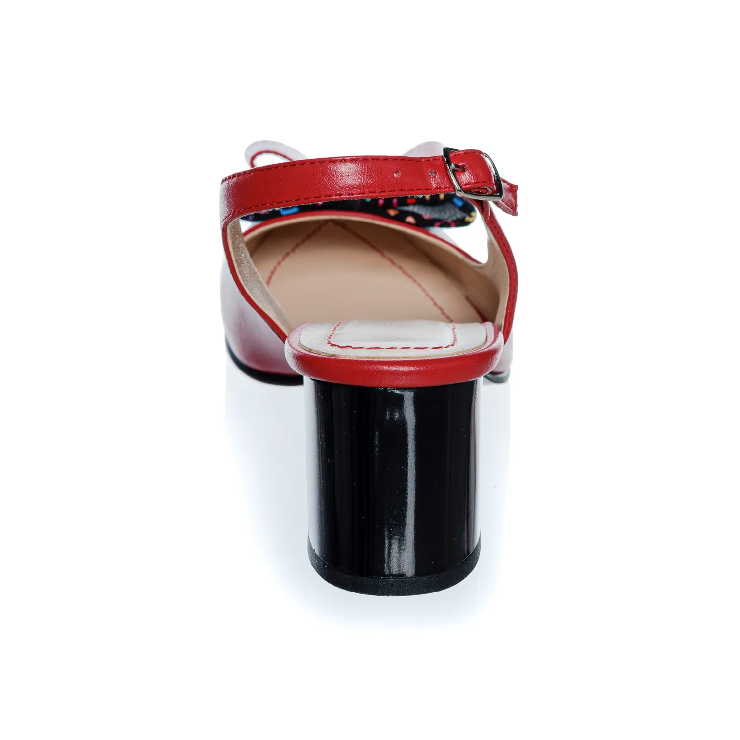 Catinca Shoes D39 RBPC sandale damă piele roșu box
