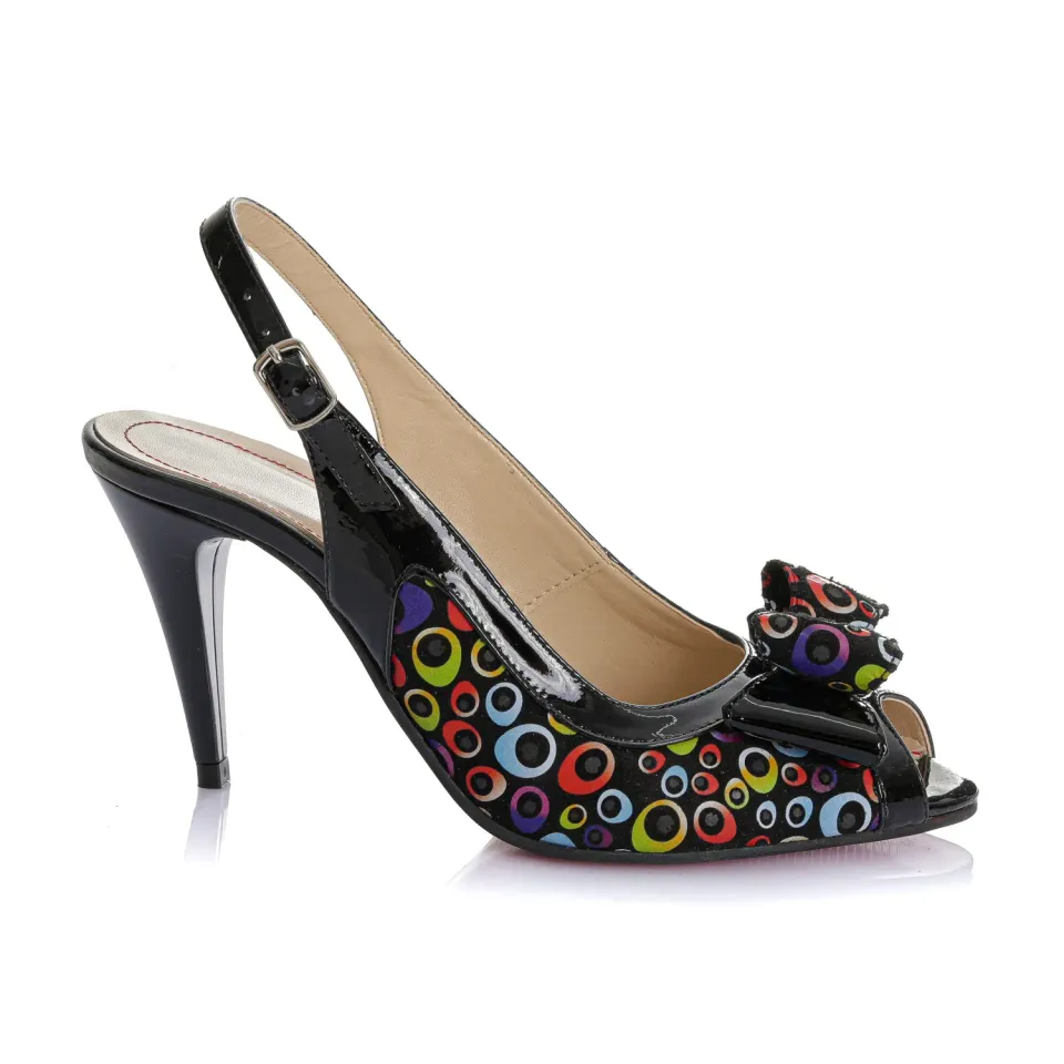 Catinca Shoes F22 NCC sandale dama piele negru