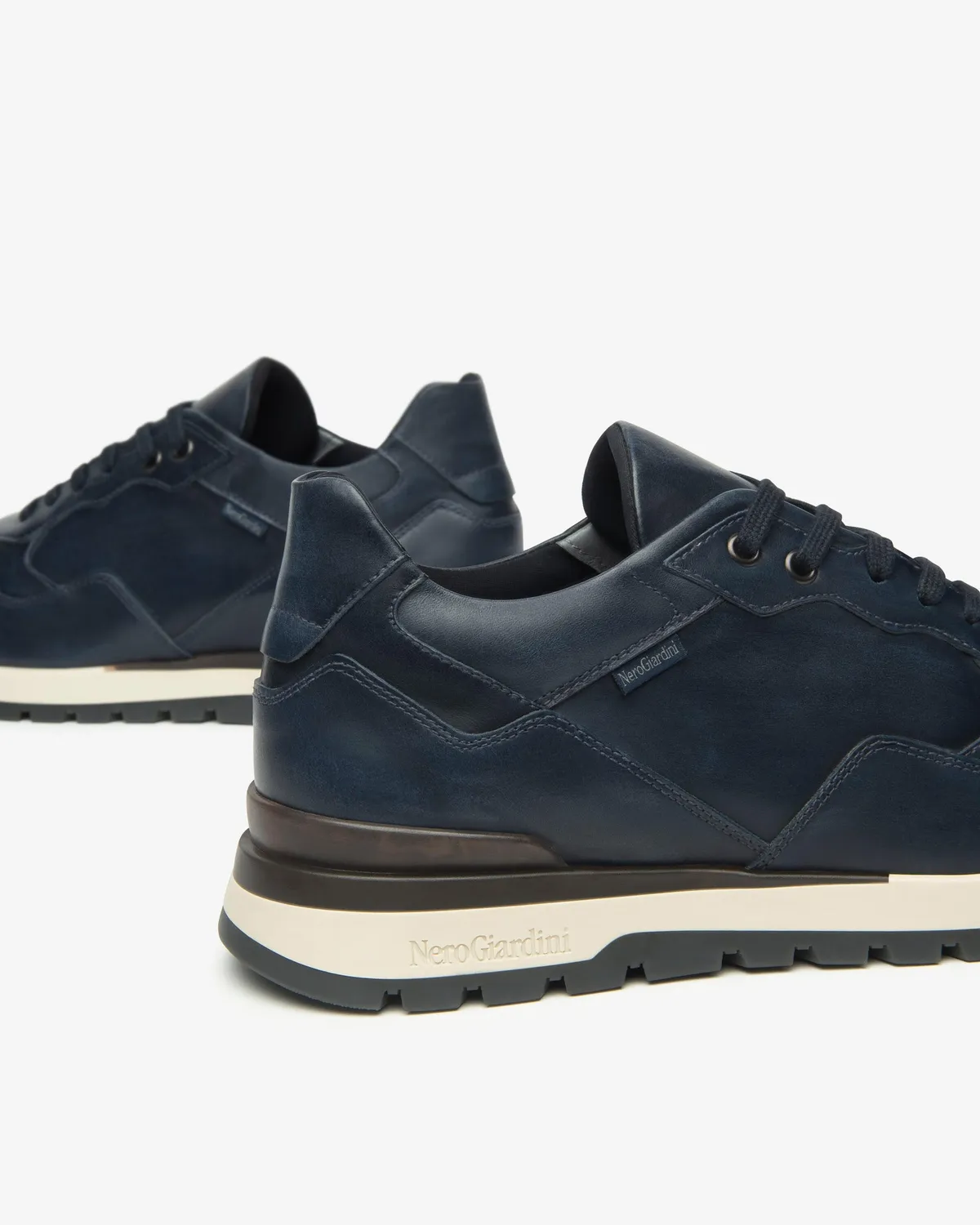 NeroGiardini sneakers barbati piele confort zilnic