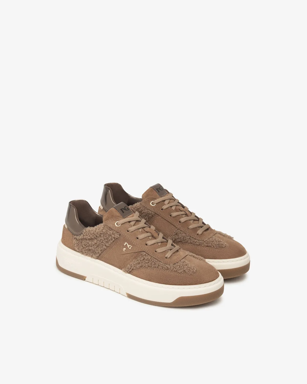 Sneakers Dama NeroGiardini Piele Dry-Go Confort