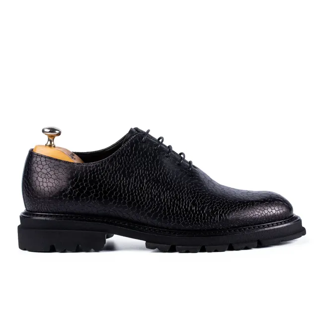Lucas Shoes Elegant 715 Ukr pantofi barbati negri piele