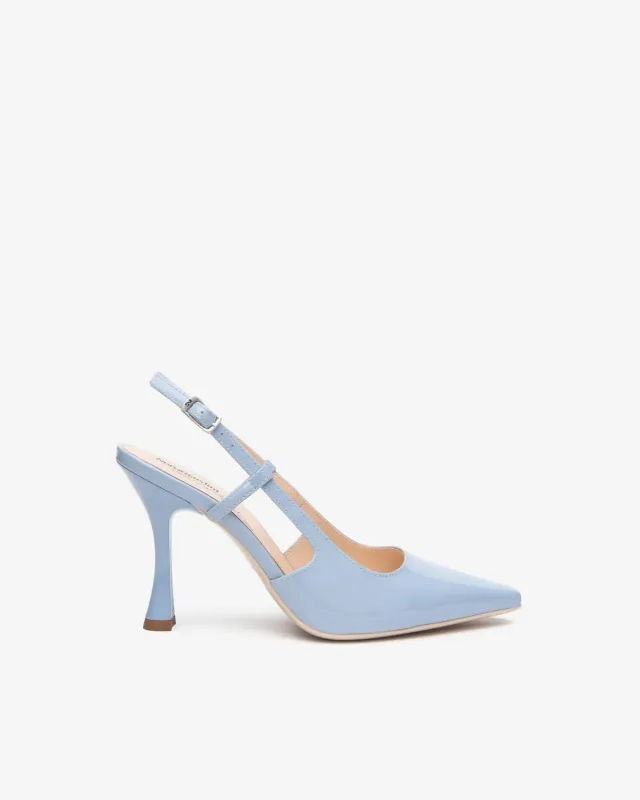 NeroGiardini Premium Collection slingback piele lacuita