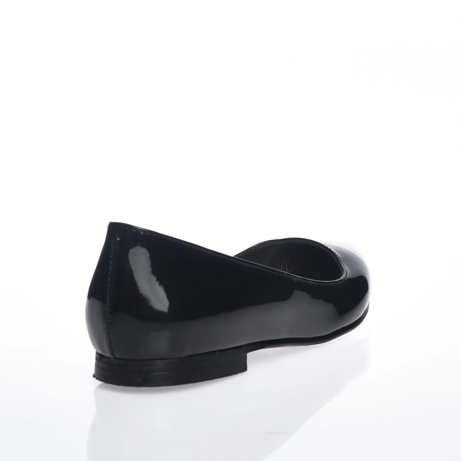 Catinca Shoes ST NL balerini dama negru lac piele naturala