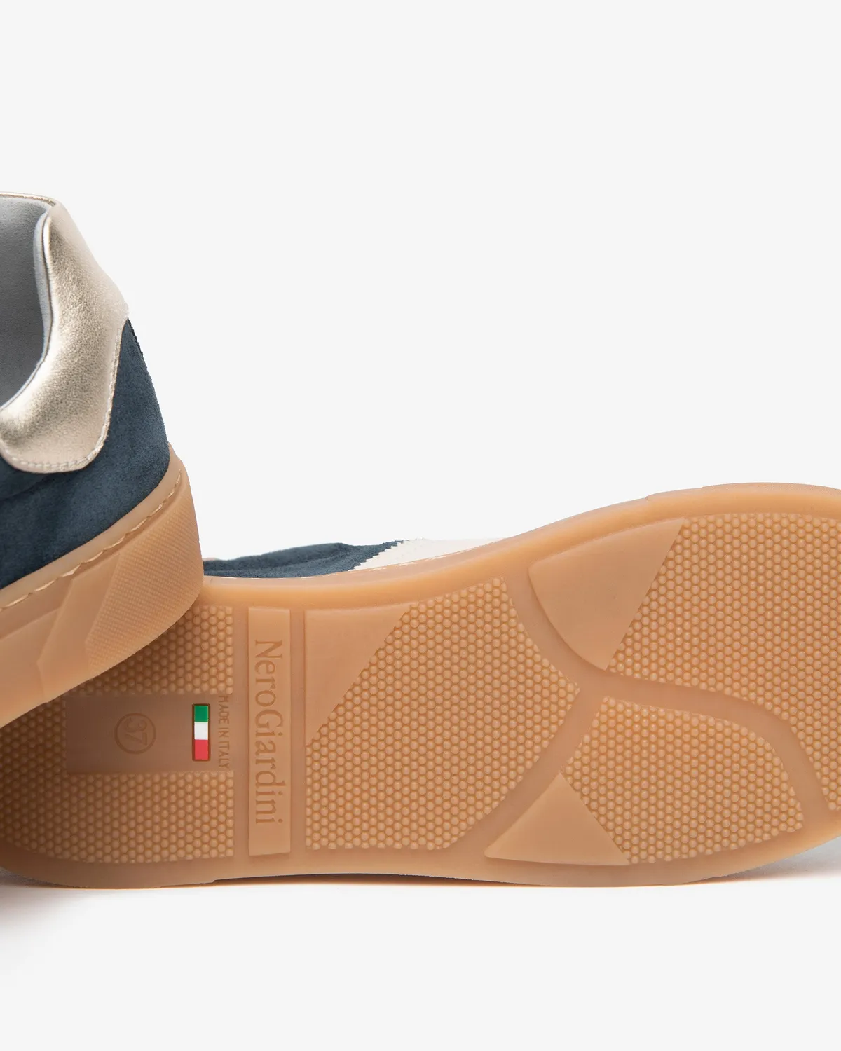NeroGiardini sneakers piele intoarsa dama siret