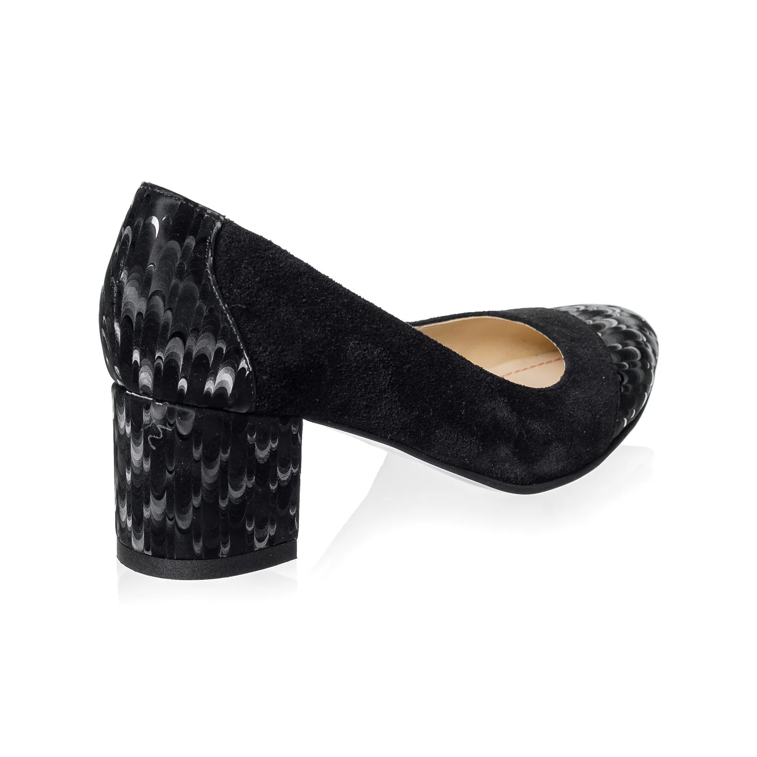 Catinca Shoes A5 NA3D pantofi dama piele negru 3D