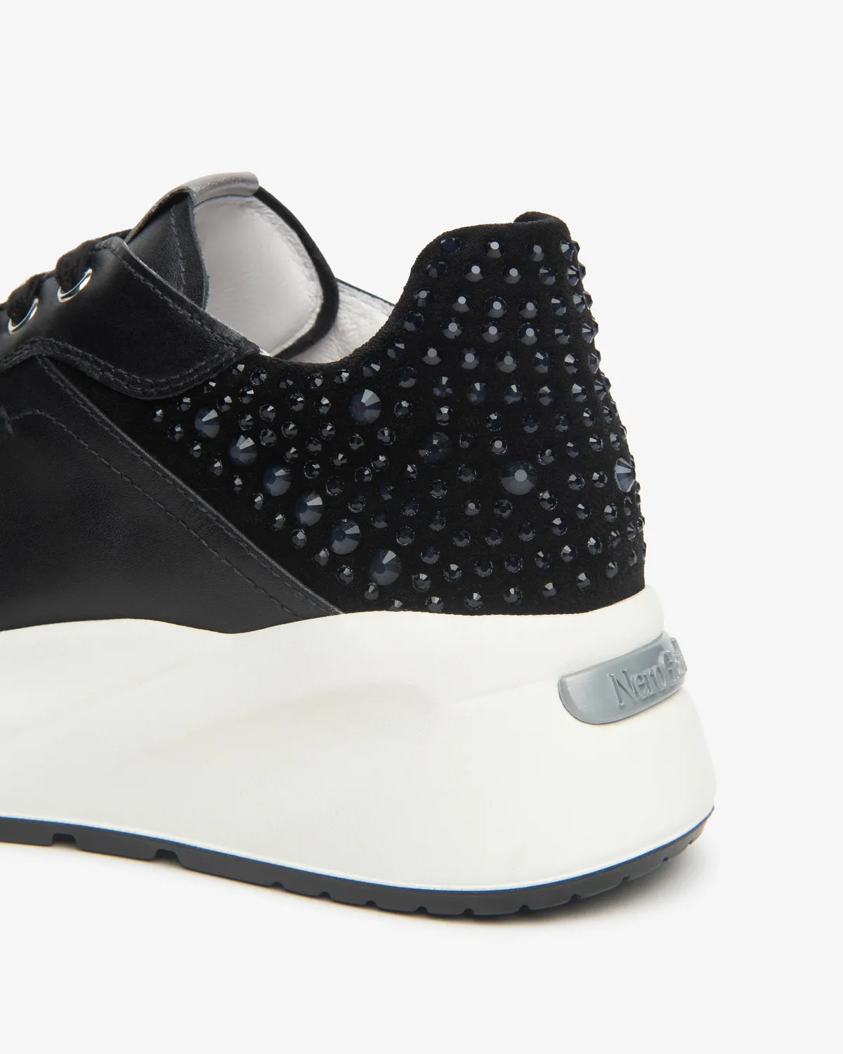 NeroGiardini sneakers piele si piele intoarsa dama