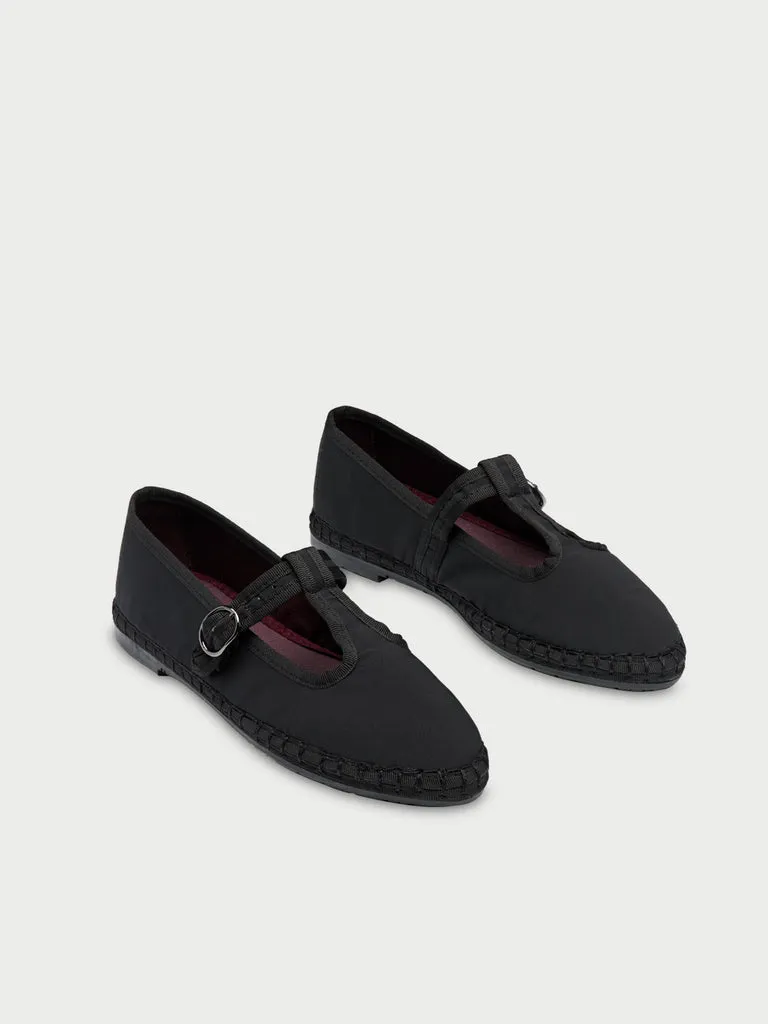 Flagelus Lewis Oxford pantofi Mary Jane negri