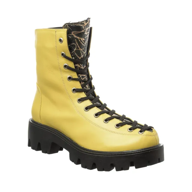 Catinca Shoes BC23 GBFA bocanci dama piele galben