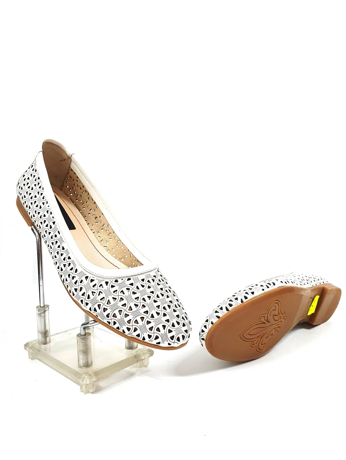 Catinca Shoes BL 4 BJ balerini piele naturala bej