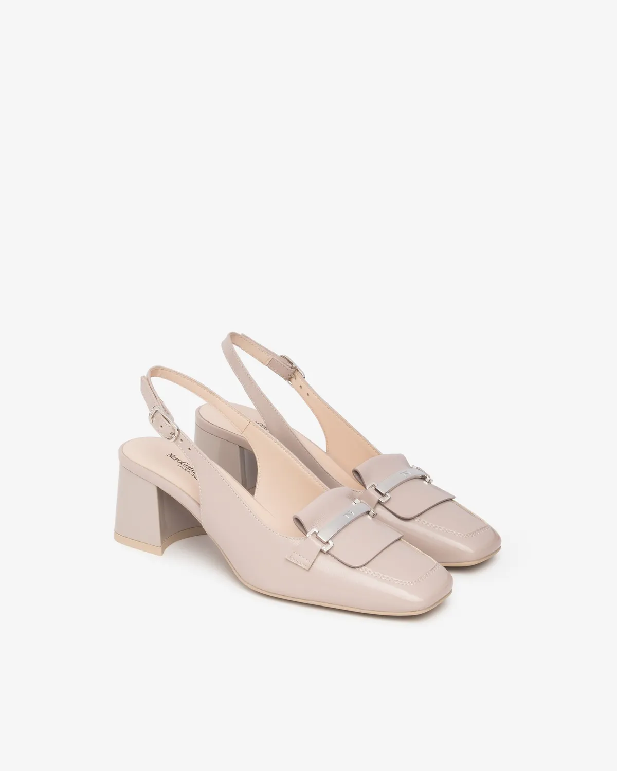 Pantofi slingback NeroGiardini piele dama de vara