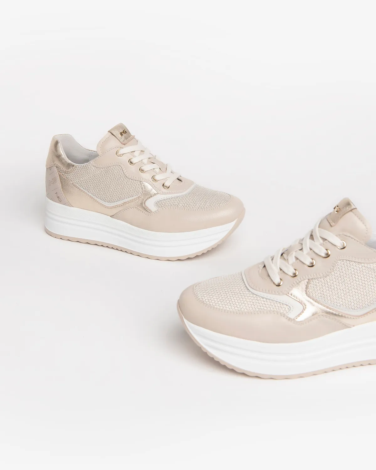 Sneakers damă NeroGiardini piele naturală confort zilnic