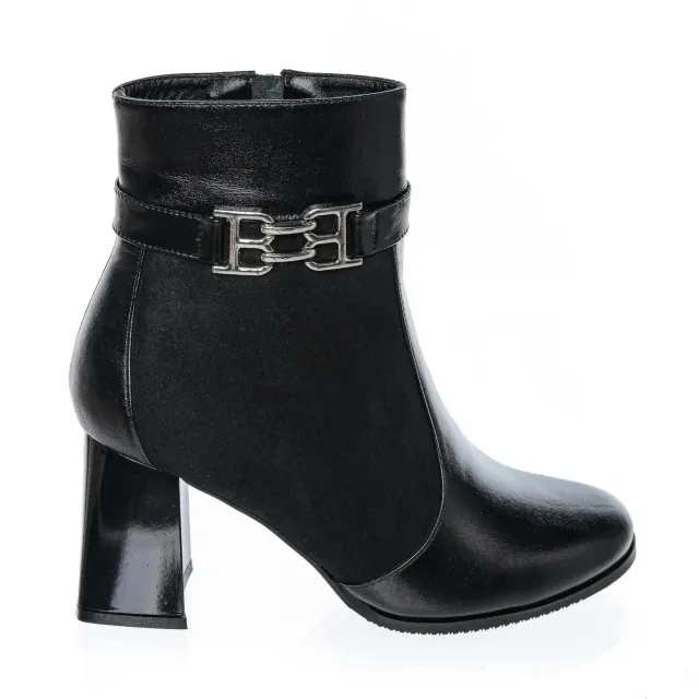 Catinca Shoes GX32 NBNA ghete damă piele negru