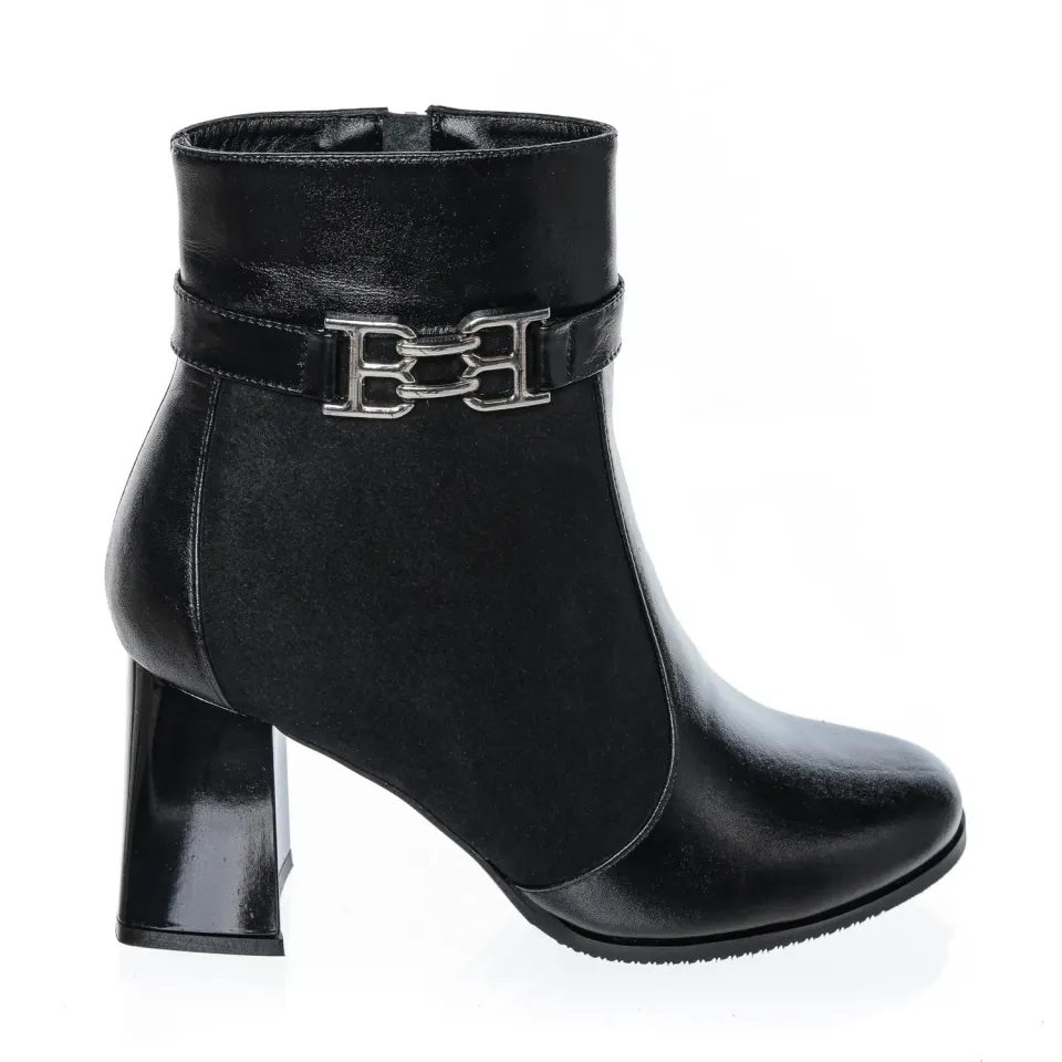Catinca Shoes GX32 NBNA ghete damă piele negru