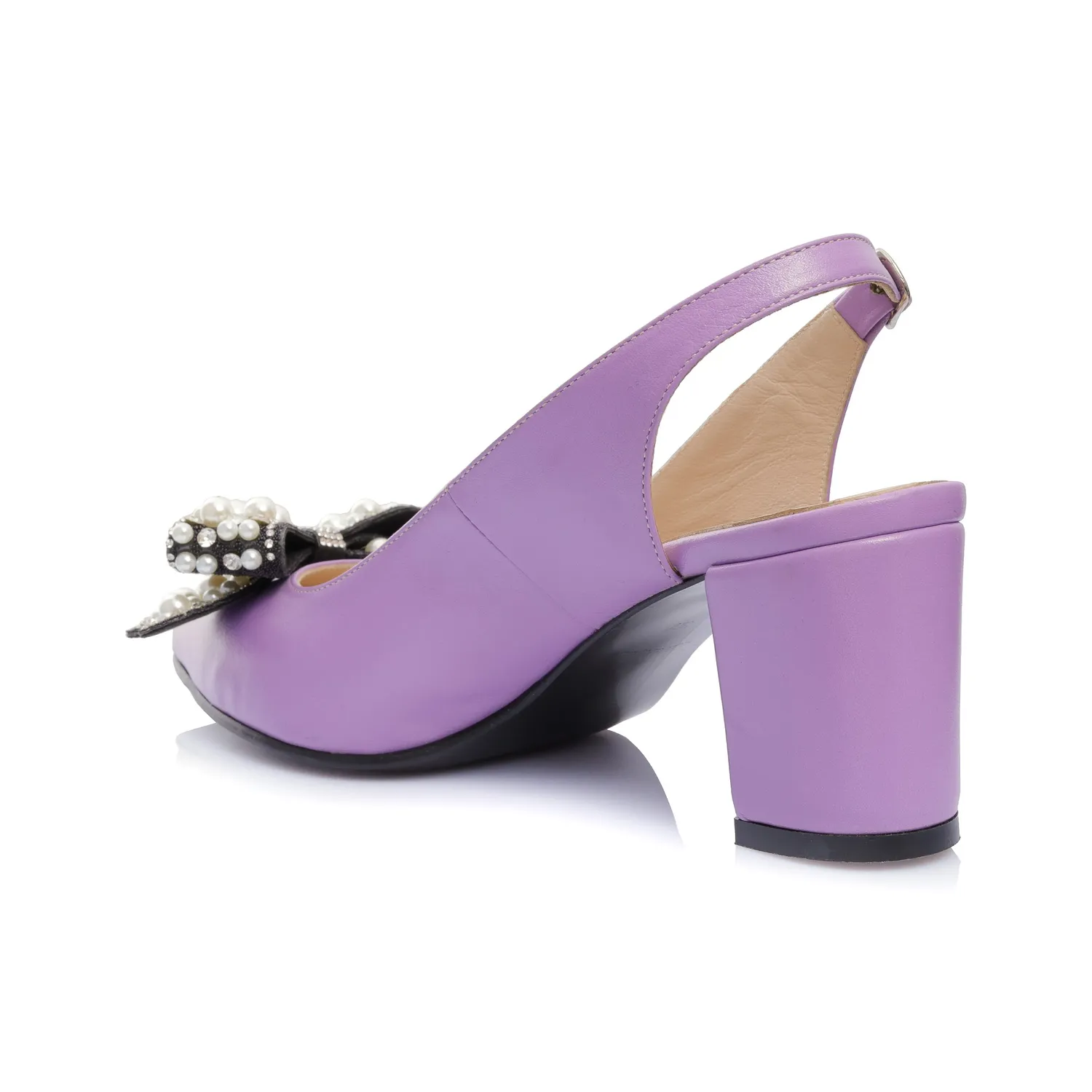 Catinca Shoes A91M LI sandale dama piele lila box