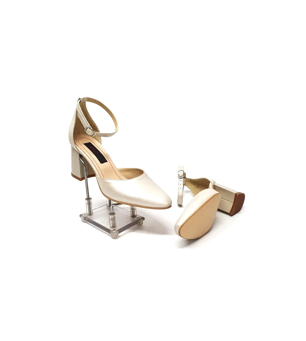 Catinca Shoes D14 BS sandale piele bej sidef