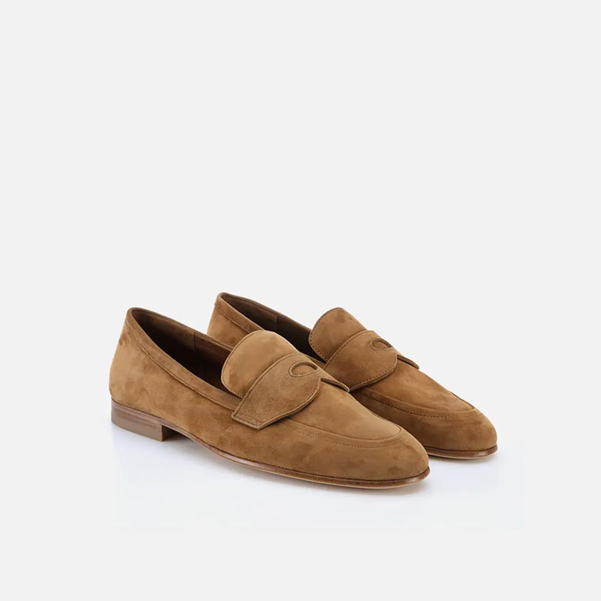 Cecilia Bringheli Fornillo pantofi slip-on bej piele