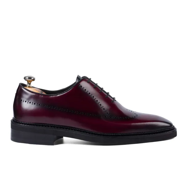 Lucas Shoes Elegant 906 pantofi piele bordo
