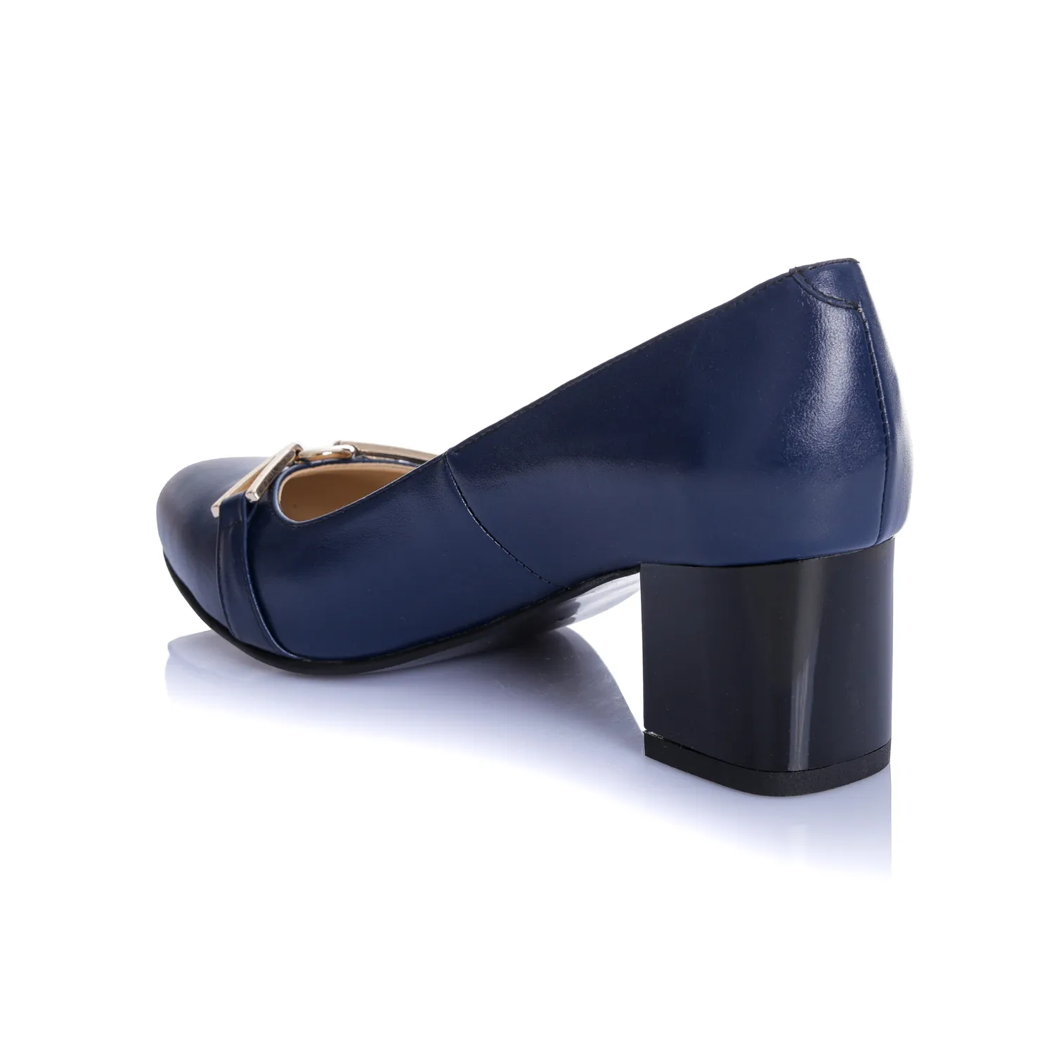 Catinca Shoes A44 BB pantofi damă piele albastru box