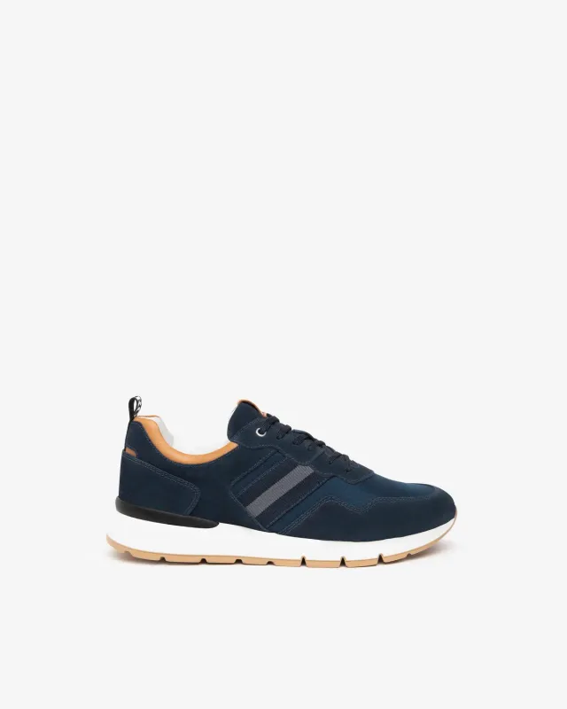 NeroGiardini sneakers piele întoarsă bărbați vară