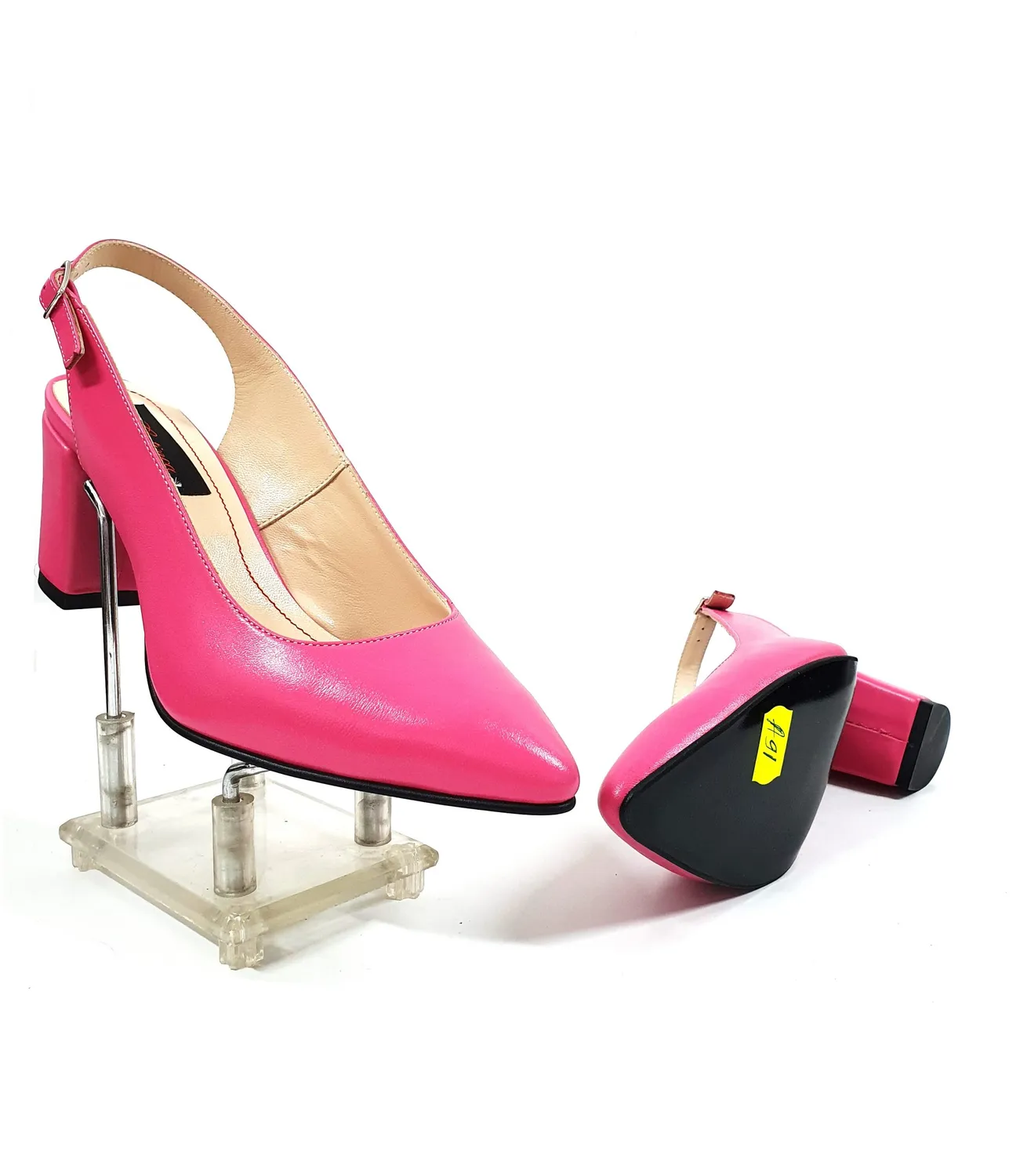 Catinca Shoes A91 R sandale damă piele naturală roz