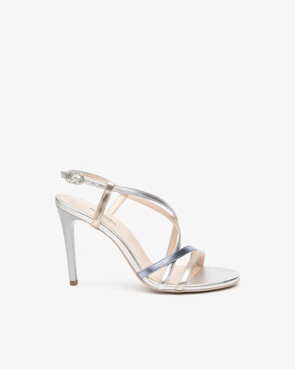 NeroGiardini sandale elegante piele dama toc 9,5 cm