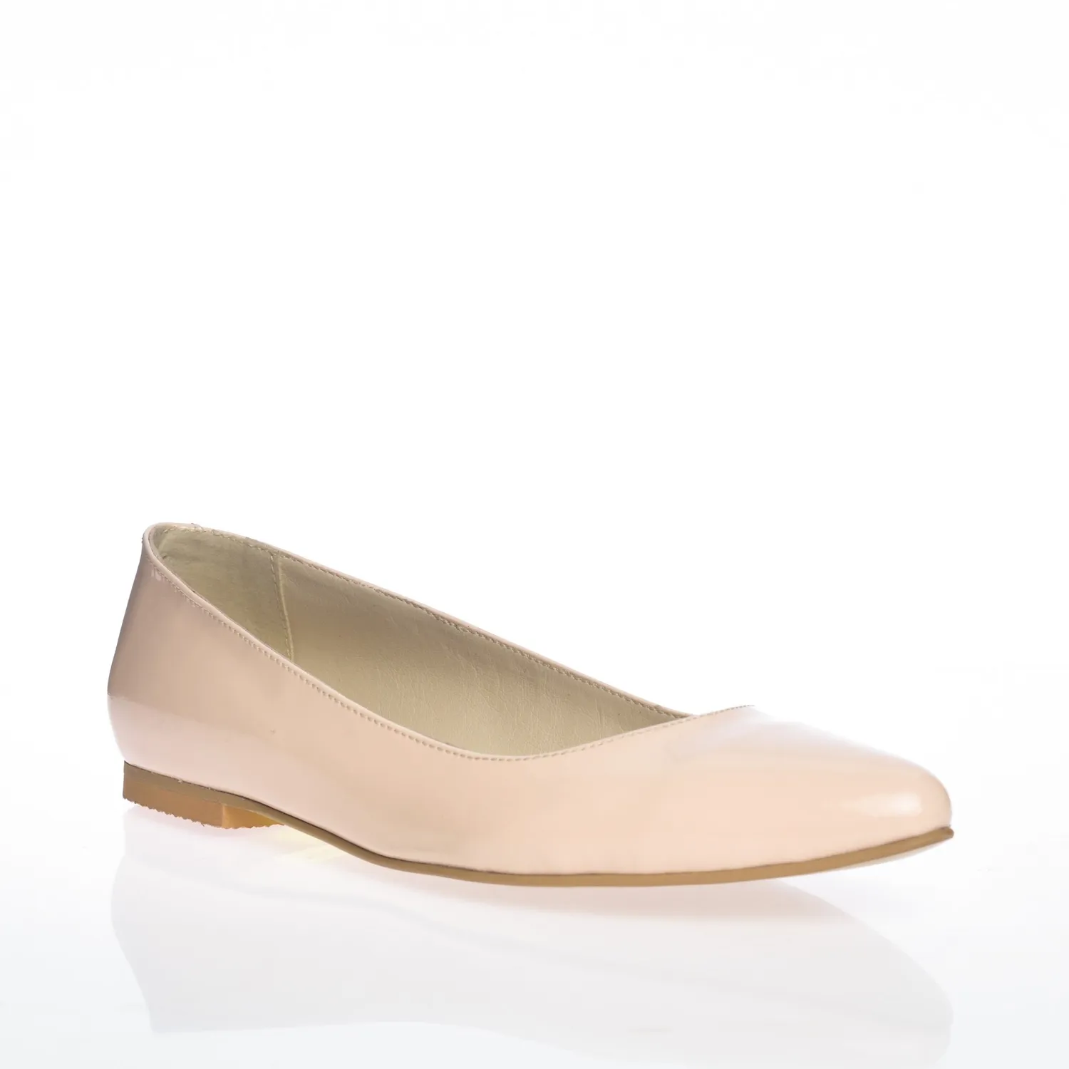 Catinca Shoes ST LN balerini dama piele lac nude