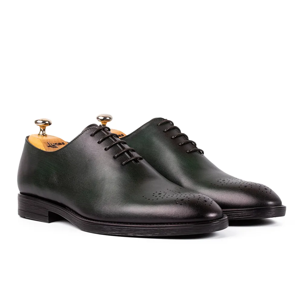 Lucas Shoes Elegant 900 pantofi verde piele