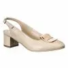 Catinca Shoes A85 BN sandale damă nude box piele