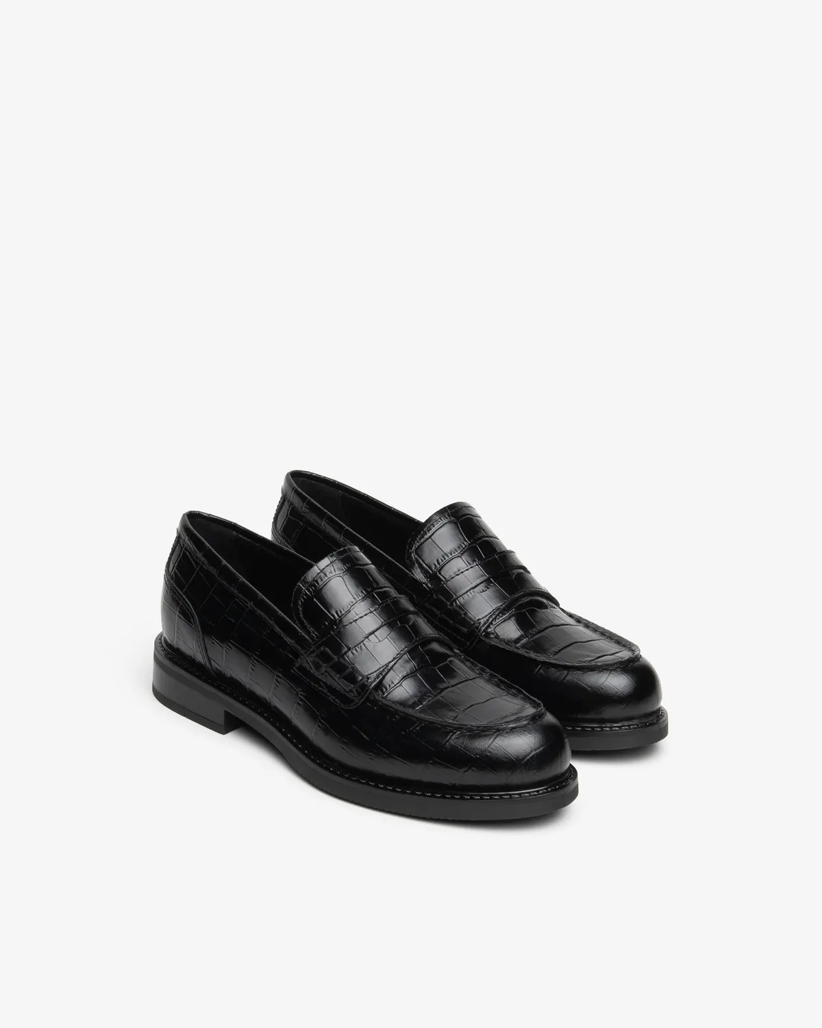 NeroGiardini Mocasini dama piele croco penny 35-41