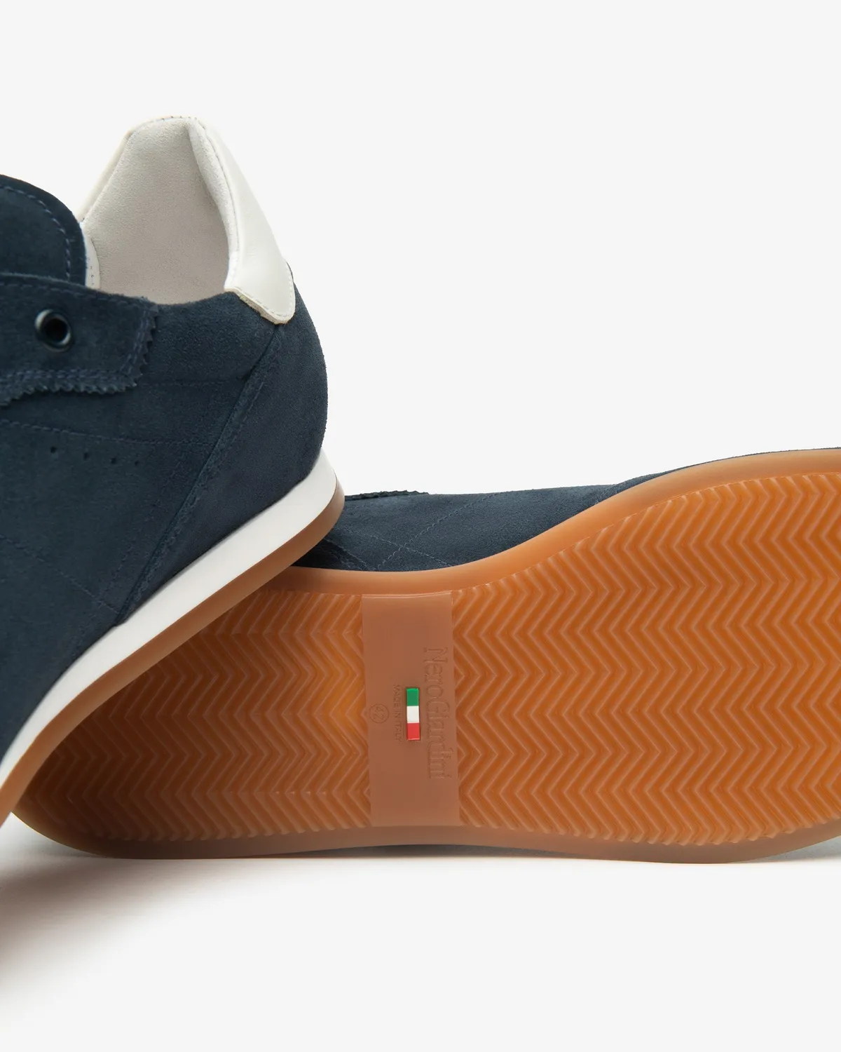 NeroGiardini Sneakers Barbati Piele Intoarsa Memory Vara