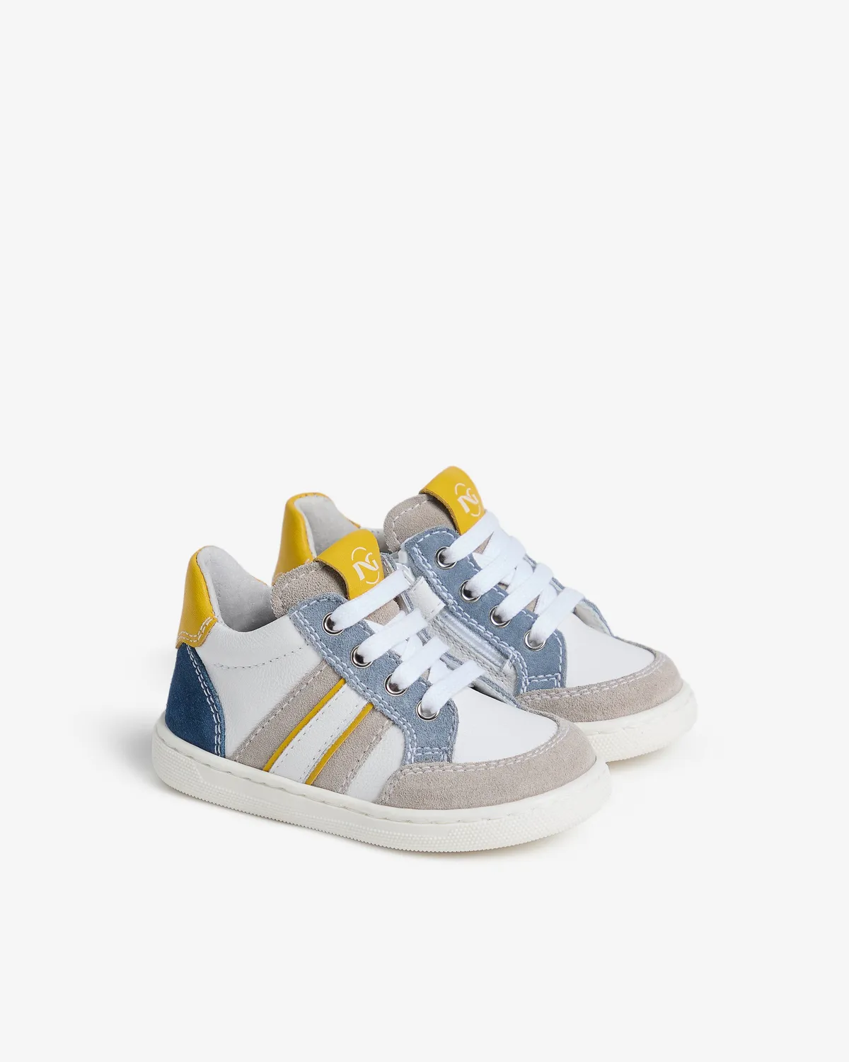 NeroGiardini Junior sneakers piele băieței branț DryGo