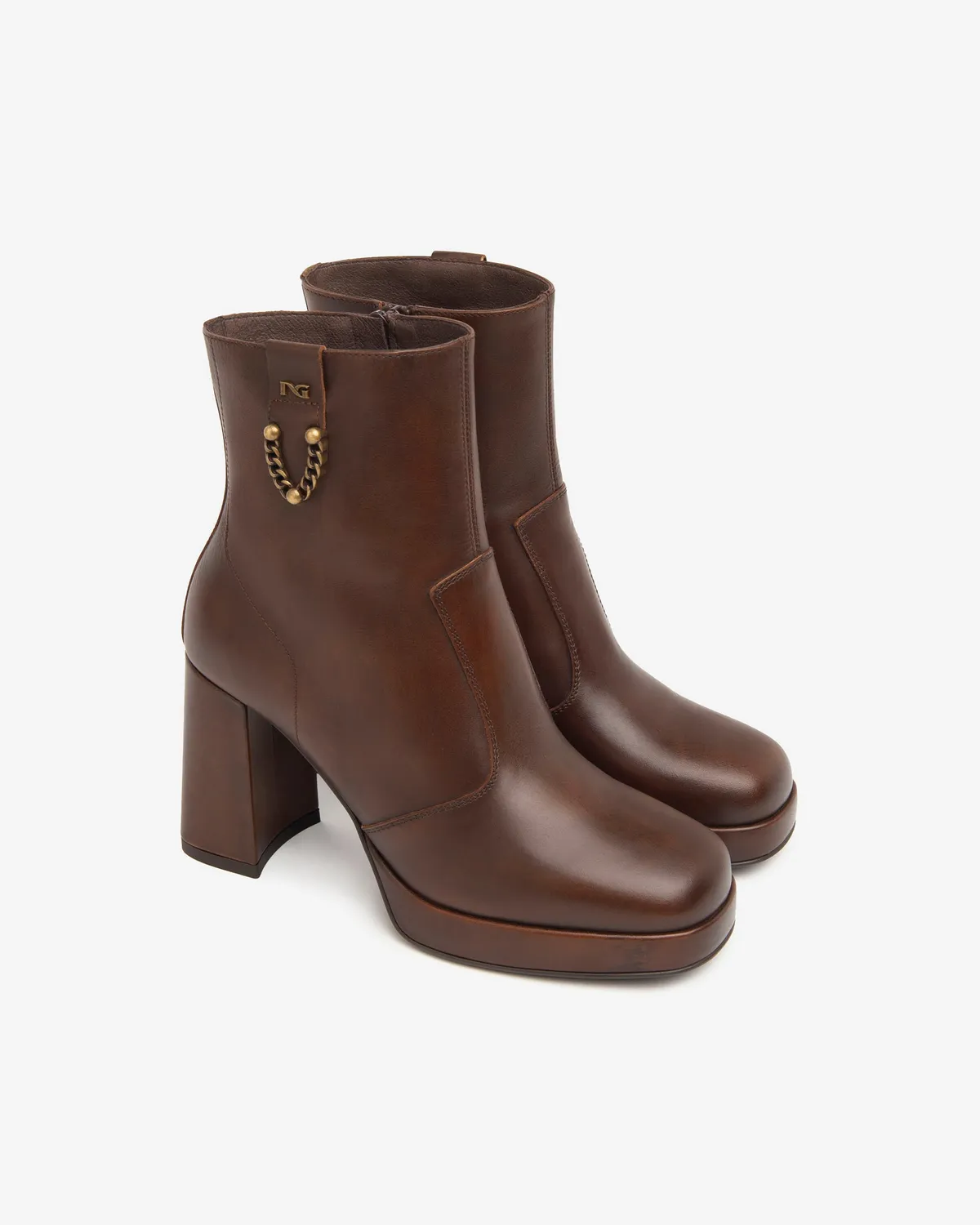 NeroGiardini botine piele dama elegante iarna